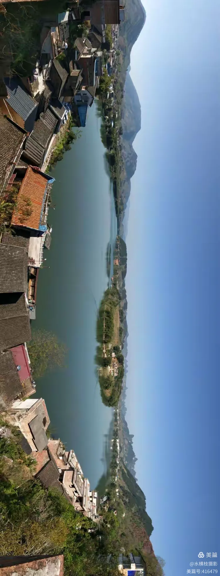 广西，桂林市平乐县长滩风光